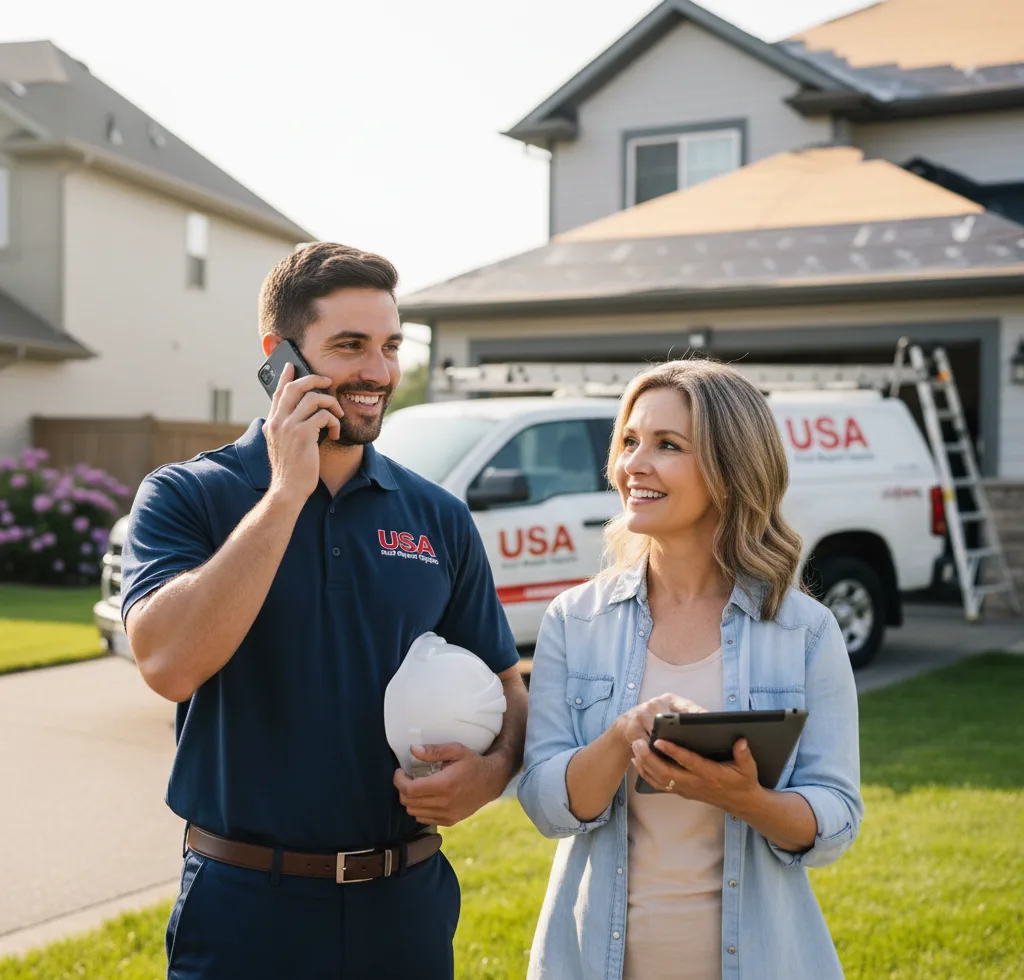 USA Roof Repair Experts customer support in Mission Hills